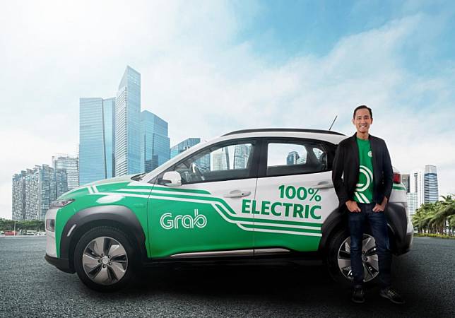 Grab Launches Electric Car Taxi Services In Indonesia Seasia Co Line Today