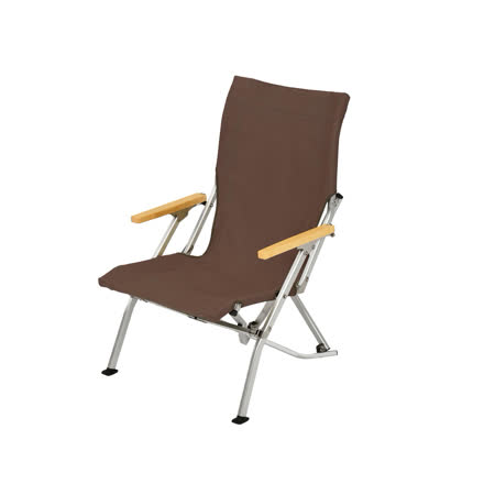 【Snow Peak】休閒椅30 褐 #LV-091BR