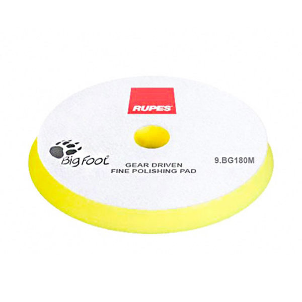 六吋GA專用海綿 RUPES GEAR DRIVEN FINE BUFF PAD 180mm