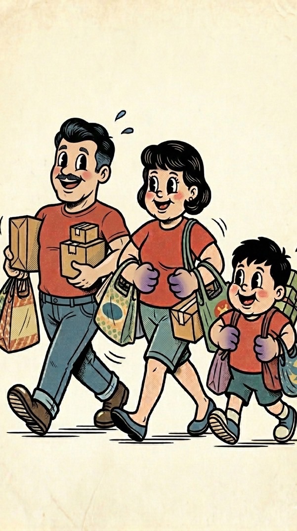 รับหิ้วจนนิ้วม่วง 🛍️