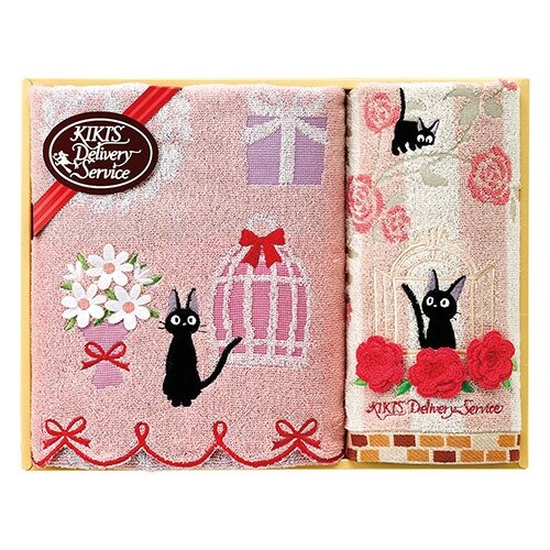 尼德斯Nydus 日本正版 宮崎駿 魔女宅急便 琪琪 黑貓吉吉 可愛造型 浴巾毛巾組禮盒。人氣店家尼德斯Nydus的● 包包 / 零錢包 / 筆袋 系列有最棒的商品。快到日本NO.1的Rakuten樂