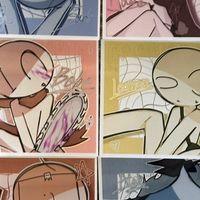 丸顔OCをかこう❗️
