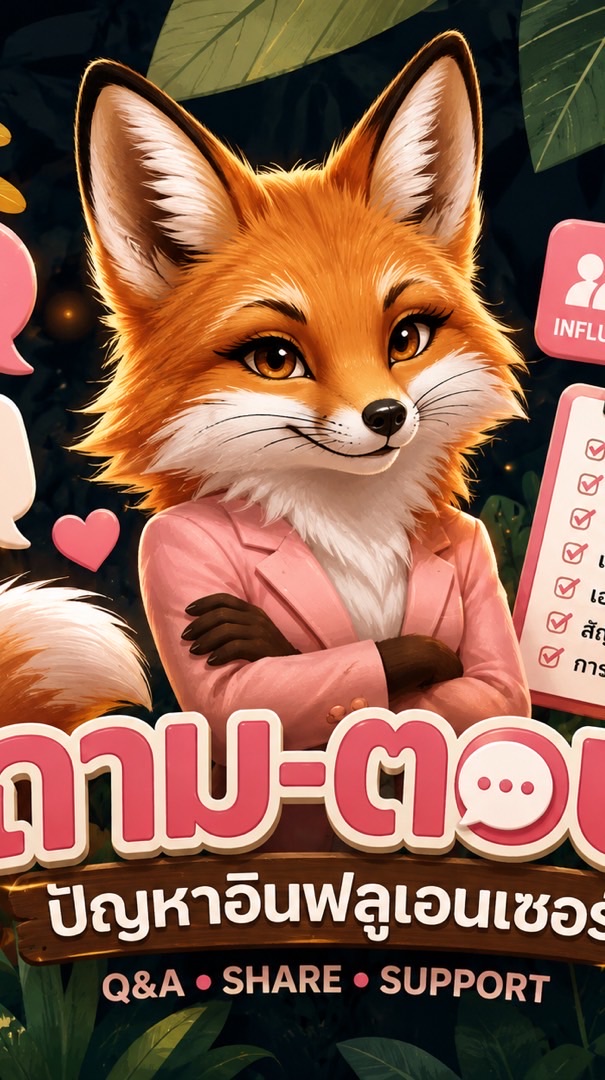 ห้องลับถาม-ตอบปัญหางานInfluence