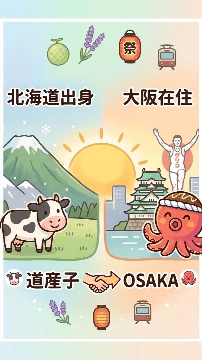 大阪在住の北海道民🐄道産子in大阪🐙〜ゆるっと情報交換・雑談〜