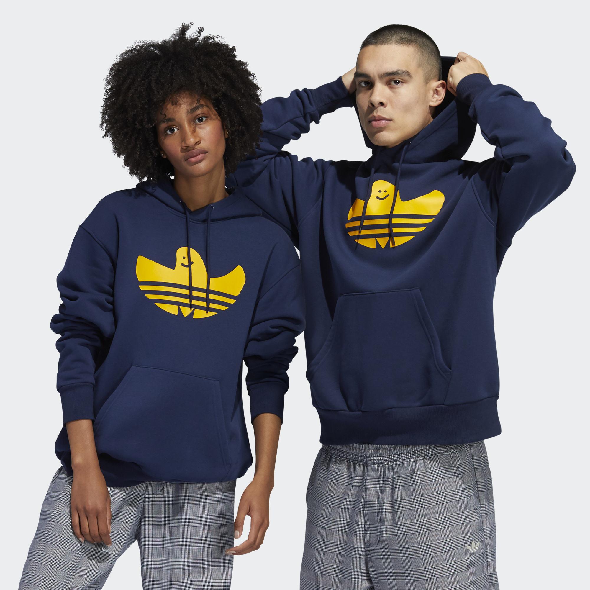 採用撞色設計的Shmoofoil連帽上衣