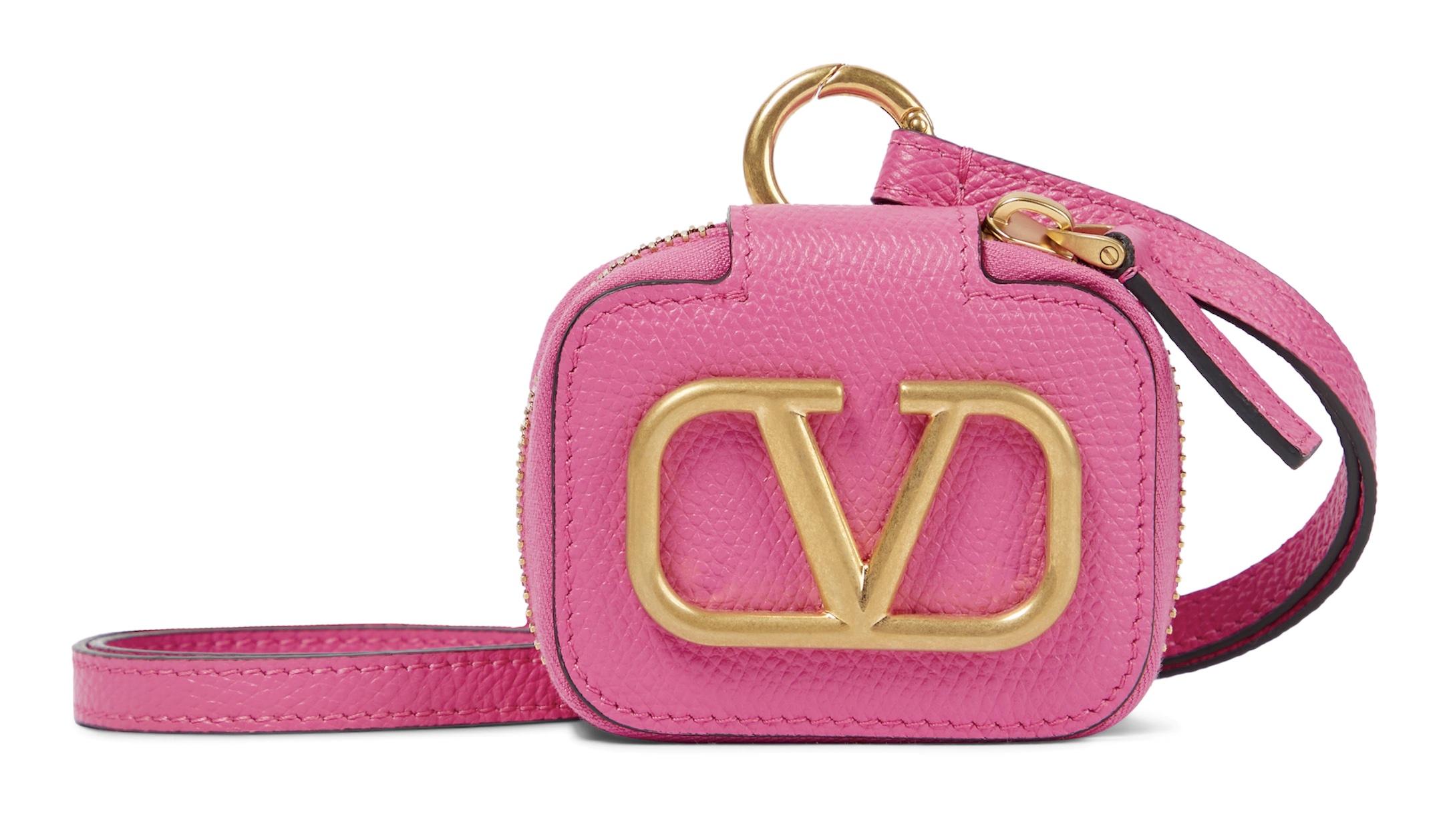 VALENTINO GARAVANI VLOGO leather AirPods Pro case