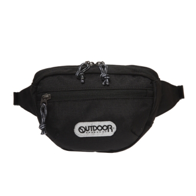 品牌LOGO標識 分層貼袋，方便收納隨身小物 腰帶側片，服貼適合身形 背片網布，舒適透氣