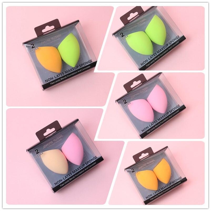 亞馬遜熱銷/美妝蛋 粉撲 化妝海棉 特殊材質的海棉能讓底妝上得又薄又均勻，不容易產生粉痕是非常好用的美妝小工具~ 1.扁平側可上妝於眼部和鼻子周圍的皮膚 2.圓側邊可用點壓方式為臉頰、額頭，下巴上妝 