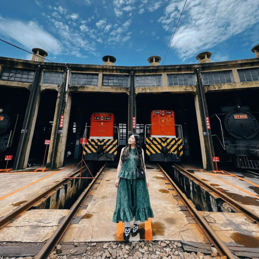 彰化扇形車庫 彰化扇形車庫｜鐵道迷必朝聖景點，全台僅存扇形火車車庫100歲囉！ 2 2022