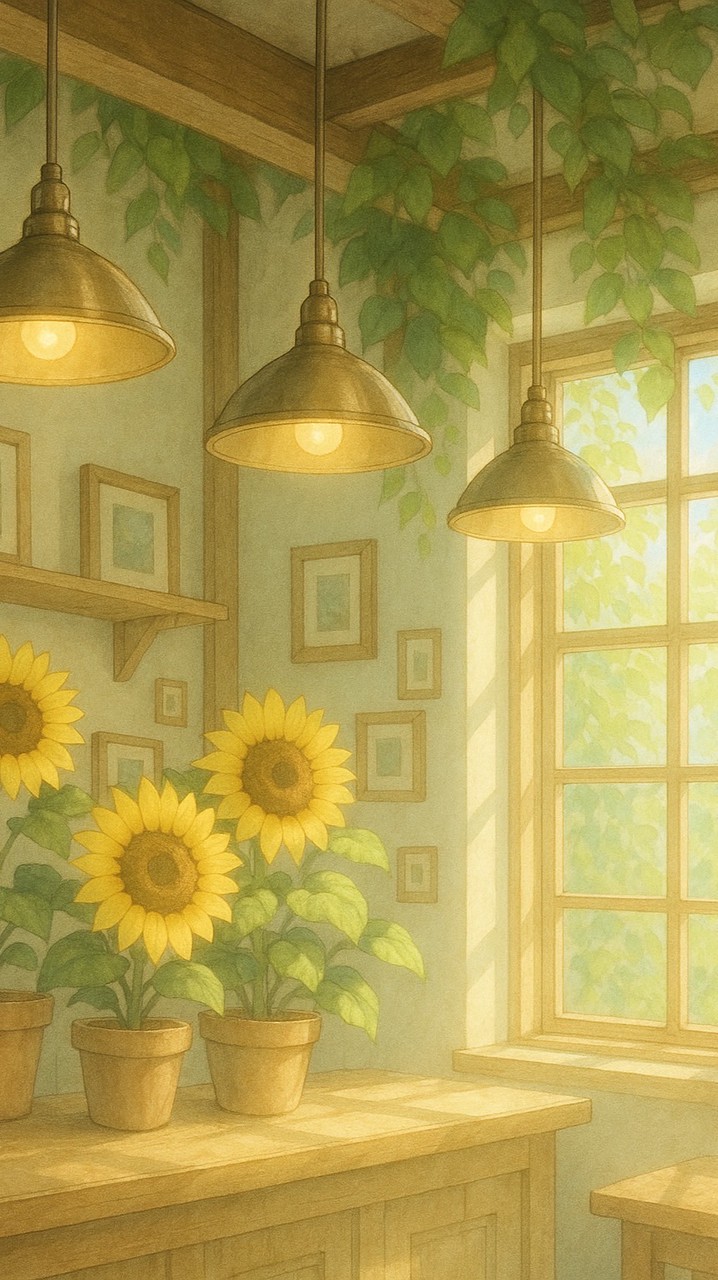 ひまわりカフェ🌻🍩☕∗*ﾟ