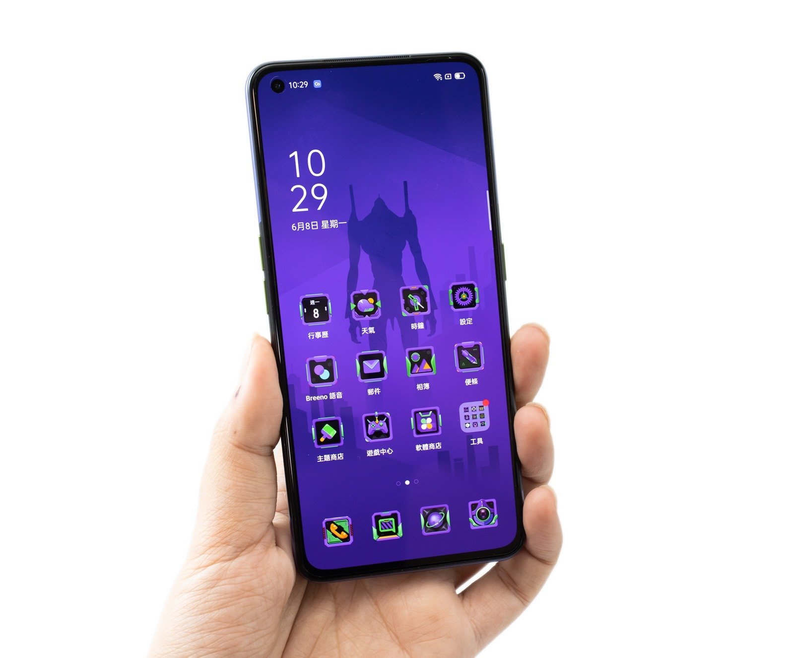 超有誠意 OPPO Reno ACE2 新世紀福音戰士限定版 (1) 全球限量一萬台開箱分享（圖多注意）還有無線充電器 @3C 達人廖阿輝