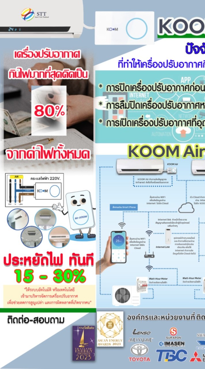 ลดพลังงาน by KOOM Air