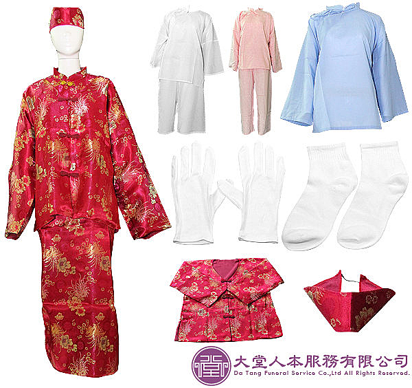 ◎做古者的衣著代表著生前的地位，財富。n◎壽終文化代表著德儀，尊嚴。n◎讓親人體面走完人生最後一程。