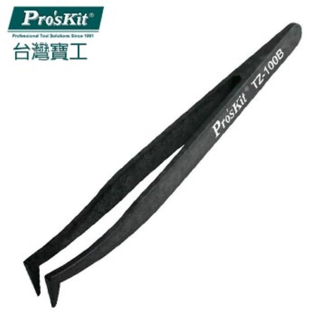 材質:pc碳纖維 全長:115mm 特點:導電材質防磁無感耐酸鹼 適用範圍:精密電子零件無塵室等使用 部分地區不配送如圖