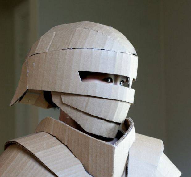 Dunia Robot Cara Membuat Robot Besar Dari Kardus