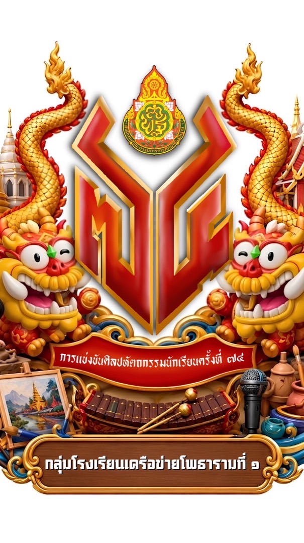 ศิลปหัตถกรรมนักเรียน ระดับเครือข่ายโพธารามที่ 1