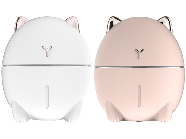 萌萌寵物七彩夜燈USB加濕器DDM-1(1入) 白貓／粉貓 款式可選【D021575】，還有更多的日韓美妝、海外保養品、零食都在小三美日，現在購買立即出貨給您。