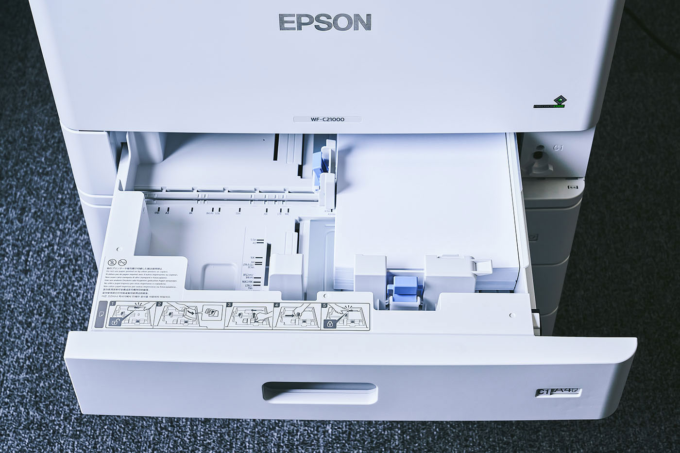 高效生產力，綠能更環保：EPSON 免加熱極速影印機 WF-C21000 一手實測報告！