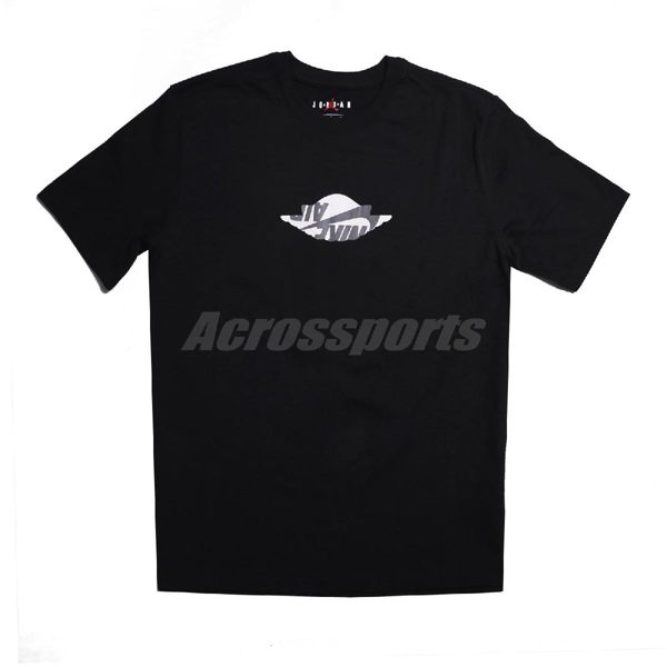 Nike 短袖T恤 Air Jordan Wings Tee 黑 白 男款 大Logo 運動休閒 【PUMP306】 AT8903-010