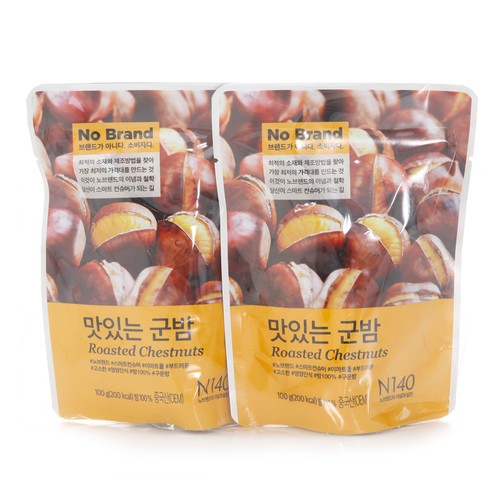 [NO BRAND] 美味炒栗子 (100gX2入) [韓國直送]