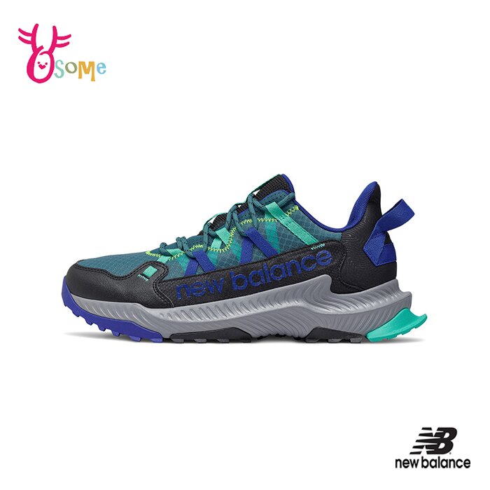 New Balance越野跑鞋 男鞋 SHANDO 運動鞋 慢跑鞋 跑步鞋 戶外跑鞋 健走 P8514#藍綠◆OSOME奧森鞋業