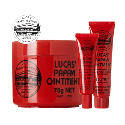 100%澳洲生產正貨 原廠授權代理商女人我最大強力推薦的保濕聖品澳洲百年歷史品牌 Lucas木瓜霜