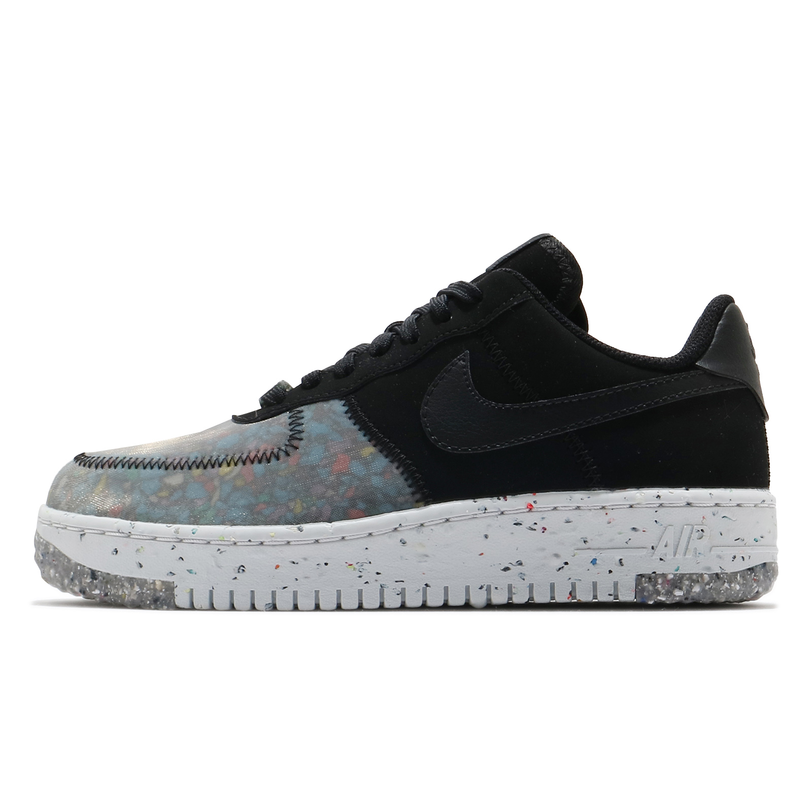 -商品型號：CT1986-002-商品定價：3800-商品特色：Nike Air Force 1 Crater 結合經典籃球風格與環境永續性設計，每隻鞋採用至少 20% 的再生材質，為經典籃球鞋款帶來