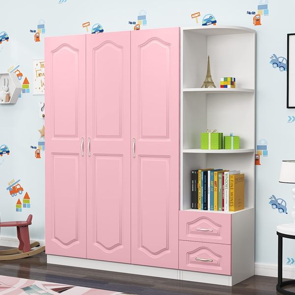 限定款衣櫃 衣櫥歐式兒童衣櫃現代簡約經濟型免運女孩整體臥室簡易大衣櫥jj