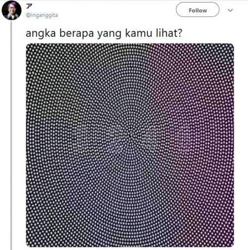 Beredar Foto Ilusi Optik Untuk Tes Kesehatan Mata Online Ini Penjelasan Ahlinya Okezone Com Line Today