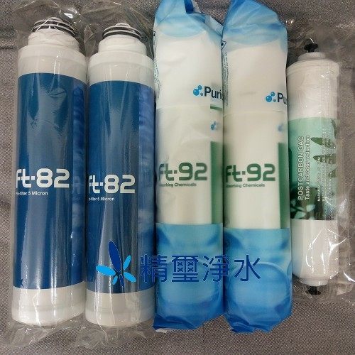 ◎台灣製造! ZIP R0機專用濾芯共5支。n左鬆→右緊→取出,輕鬆換濾芯,完全不費力!