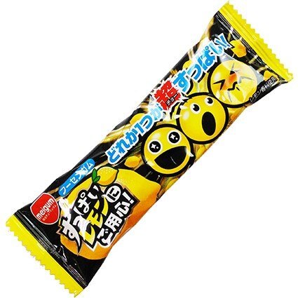 X射線【C782752】明治小心酸檸檬口香糖，點心/零嘴/餅乾/糖果/韓國代購/日本糖果/零食/伴手禮/禮盒