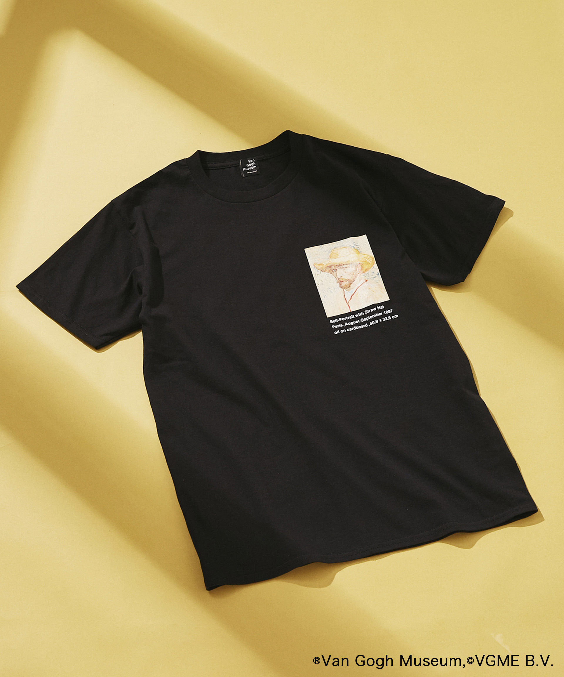 ゴッホのひまわりや自画像をtシャツにプリント ナノ ユニバースがオンライン限定で発売