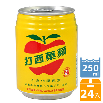 蘋果西打250ml (24入/箱)