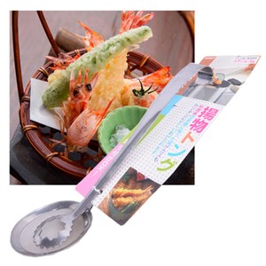 不鏽鋼耐磨耐用 輕鬆夾取炸物 瀝乾多餘油脂