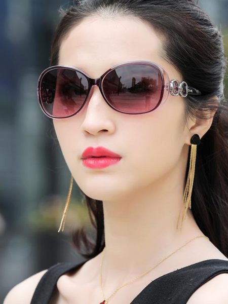 墨鏡眼鏡女太陽鏡防紫外線2019新款時尚明星款圓臉女士墨鏡韓版潮 晶彩生活
