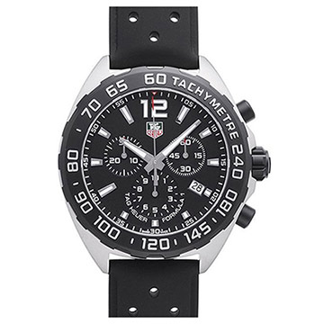 具備計時碼表功能 200米防水 旋入式表冠配備藍寶石水晶鏡面 料號: CAZ1010.FT8024