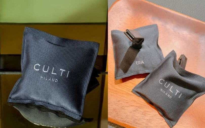 CULTI MILANO車用擴香/900元 喜歡車內的擺飾越簡單越好的人，選它們的很可以。(圖/吳雅鈴攝影、品牌提供)