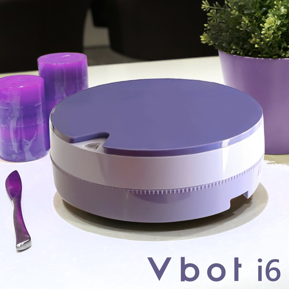 Vbot 二代i6蛋糕機器人 超級鋰電池智慧掃地機（極浄濾網型）(藍莓)