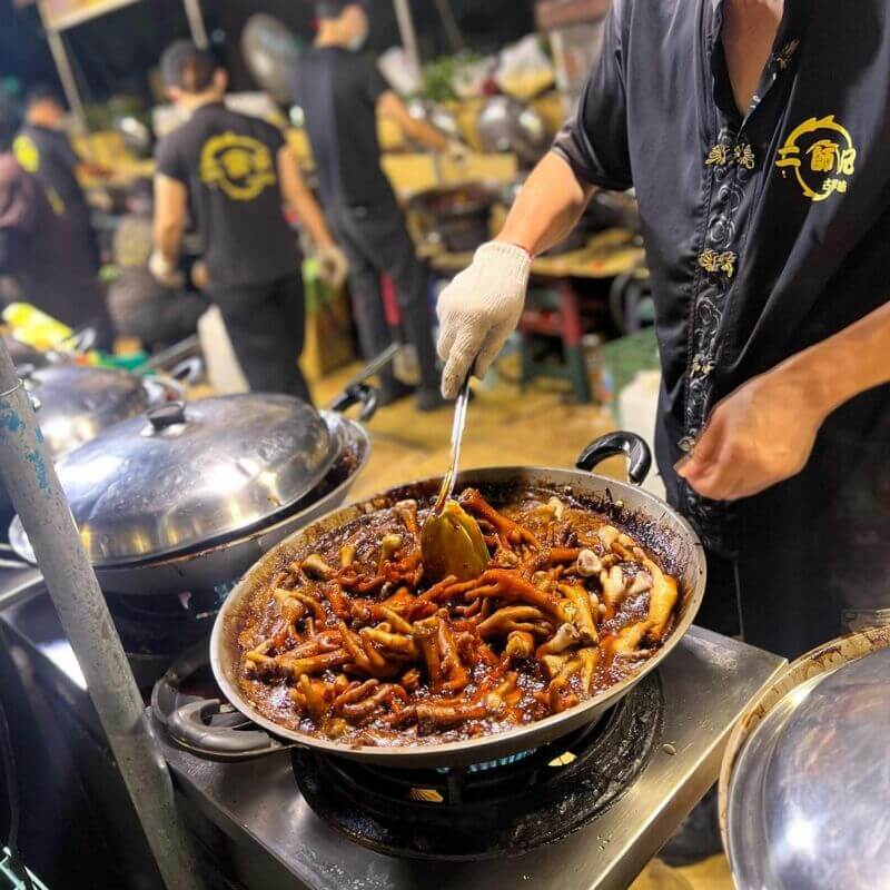 花園夜市｜二師兄滷味｜台南美食
