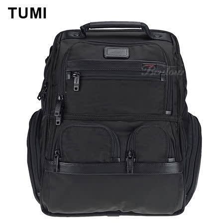 【TUMI】Alpha 2 男士商務彈導尼龍15吋電腦後背包 COMPACT LAPTOP BRIEF PACK (026173D2)