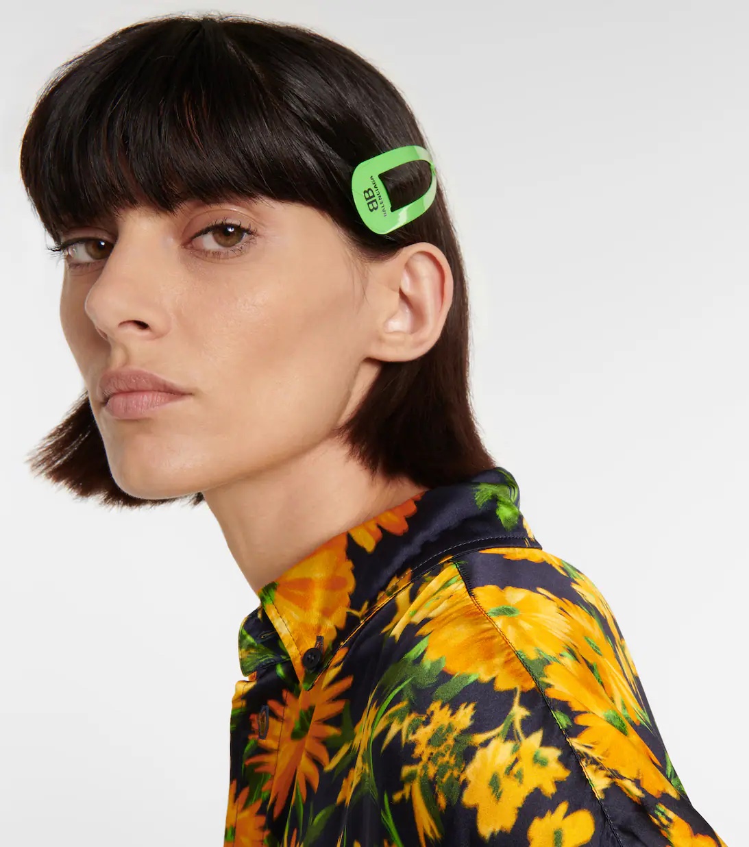 Balenciaga XXL set of two hair clips