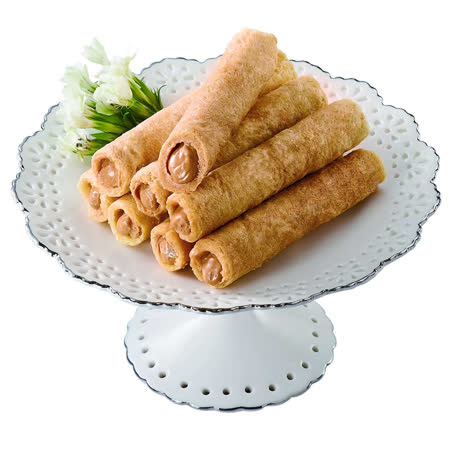 老店與蛋捲的新品結合 濃濃的花生醬香 一口一口停不了