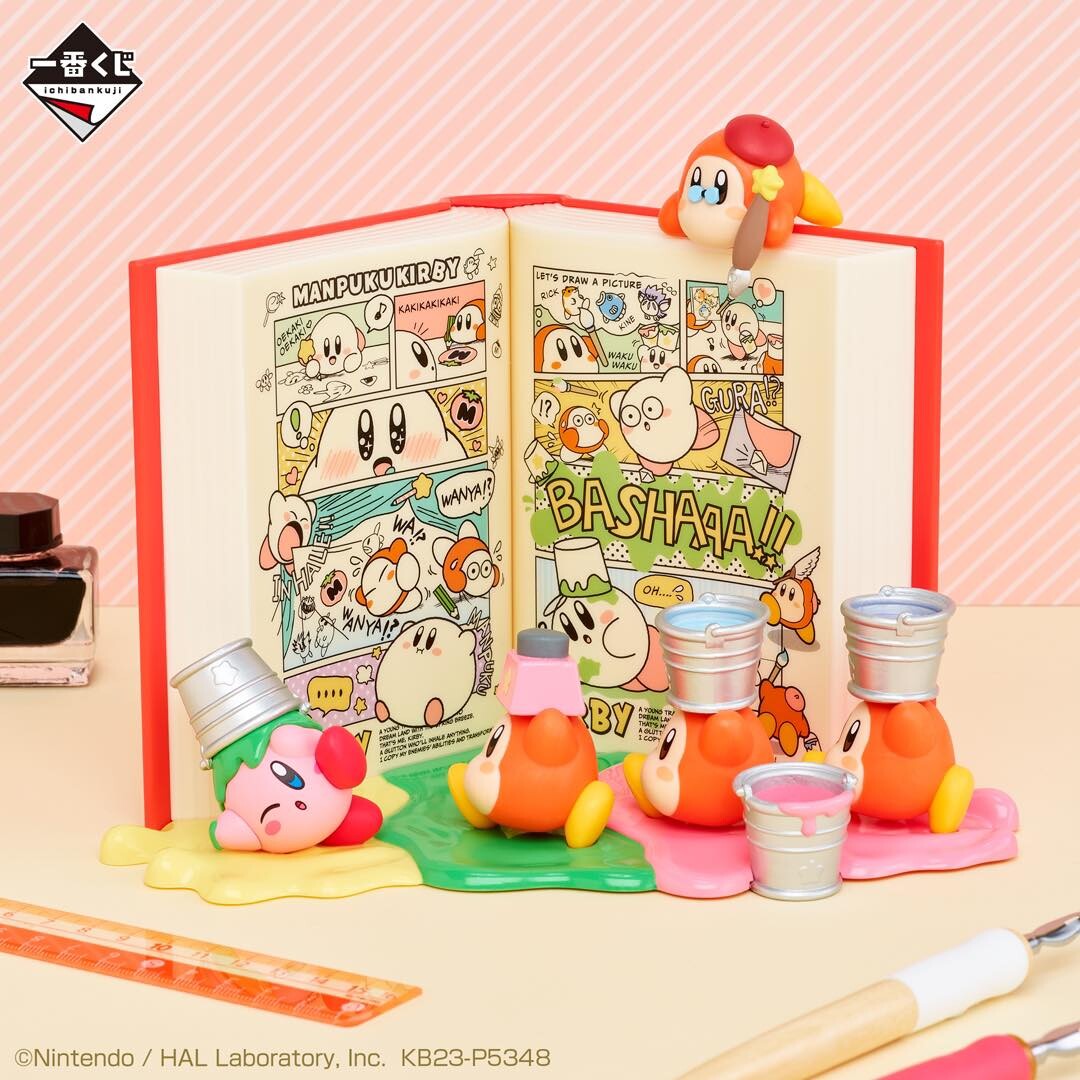 可愛爆擊！「星之卡比」一番賞登場，漫畫版卡比玩偶、毛毯、文具太萌，最後一抽必收藏