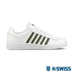 ◎型號：06154-108|◎傳承品牌貴族精神休閒鞋|◎具運動又具現代流行性的鞋款品牌定位:運動品牌品牌:K-SWISS適用性別:男生款式:滑板鞋尺寸:25.5cm,26.5cm,26cm,27.5c