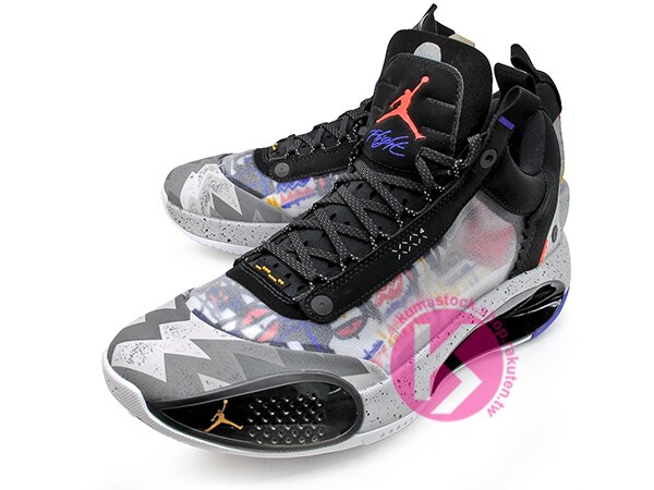 2020 史上最輕 NIKE AIR JORDAN XXXIV 34 LOW EP PF PRINT 低筒 黑白 復古印花 爆裂紋 新一代 ECLIPSE PLATE 避震科技傳導 前、後 ZOOM 