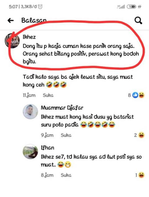 Lecehkan Profesi Perawat Pemilik Akun Facebook Di Malut