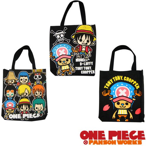 ONE PIECE航海王 × PANSON WORKS 聯名 帆布大圖托特包
