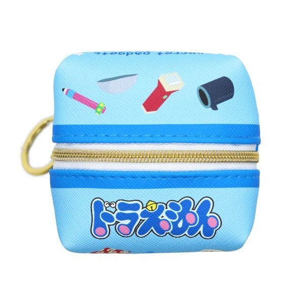 哆啦A夢Doraemon方型零錢包鎖圈，長錢包/錢包袋/短夾/長夾/中夾/零錢包/皮夾，X射線【C191772】