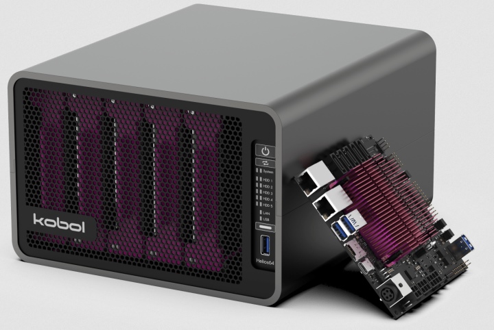 Helios64是款可以自行組裝的NAS套件。