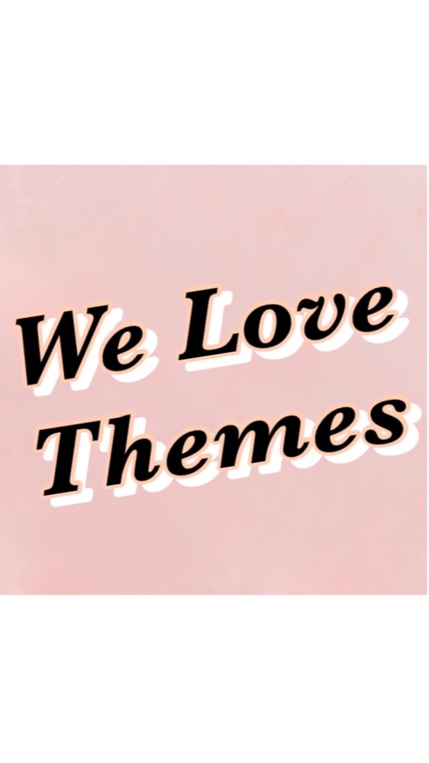 We’re theme lover💖Line主題愛好者